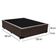 Cama Box Baú Viúva Sereneprime Sintético Marrom 44x128x188