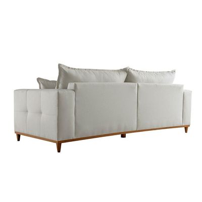 Sofá Matrix 02 Módulos De 100cm B25cm Meu Sofá Online B026 Veludo Prata