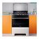 Fogão Continental 5 Bocas FC5IB com Mesa de Inox, Tecnologia Top Limpa Fácil e Acendimento Automático Branco / Bivolt