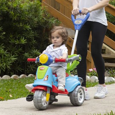 Carrinho de Passeio Infantil Triciclo Avespa - Colorido