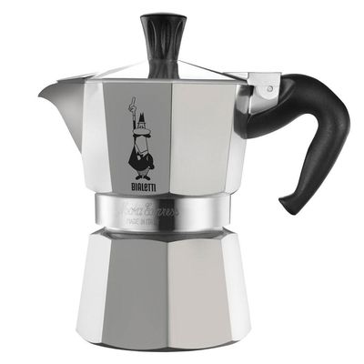 Cafeteira Italiana Bialetti Nuova Moka Express em Alumínio - 6 Xícaras Alumínio