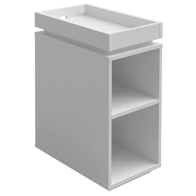 Mesa Lateral Olivia Artely Branco