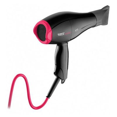 Secador de Cabelos Taiff Titanium Colors com Emissão de Íons Motor AC Profissional 2100W Preto e Rosa / 220V