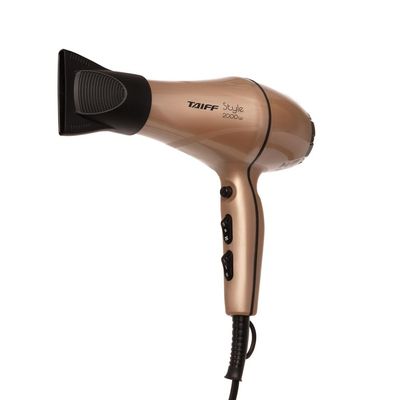 Secador de Cabelos Taiff Style Motor AC Profissional 2000W Cobre / 220V