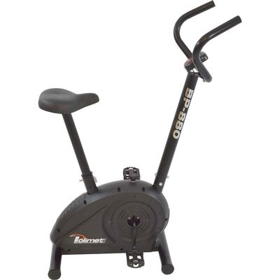 Bicicleta Ergométrica Mecânica Polimet BP-880 Preto