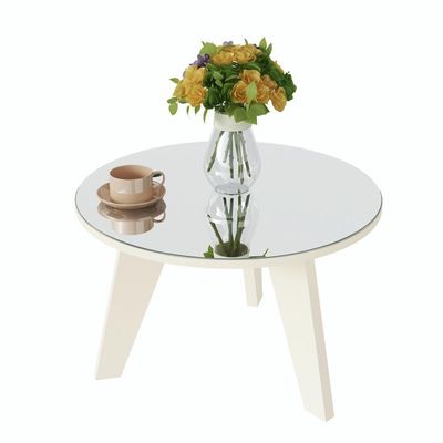 Mesa de Centro Artely Espanha Off White