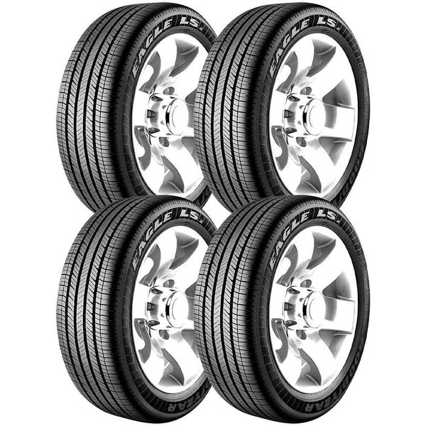 4 Pneus Aro 18 Eagle LS2 225/55 R18 97H Goodyear 18 / Preto