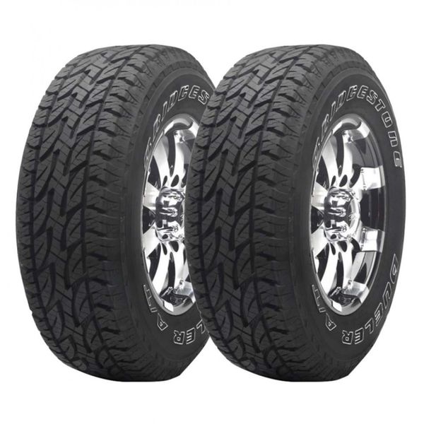 Pneu Bridgestone Dueller 235/70R16 A/T REV02 106T 2 Unidades 26 / Preto
