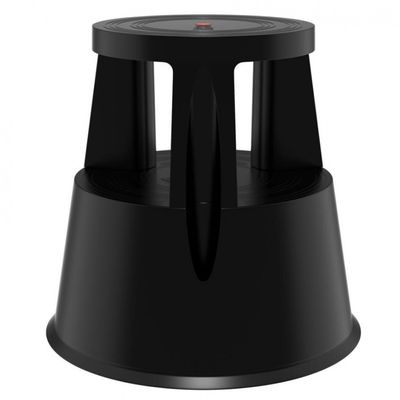 Escada Móvel com Rodízios FlashLimp Preto