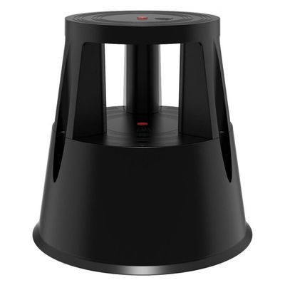 Escada Móvel com Rodízios FlashLimp Preto