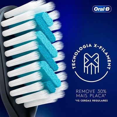 Refil para Escova Dental Oral-B Clic - 2 Unidades Preto