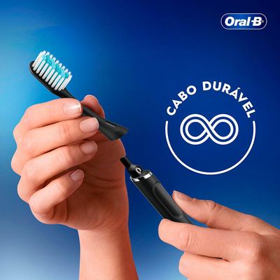 Refil para Escova Dental Oral-B Clic - 2 Unidades Preto