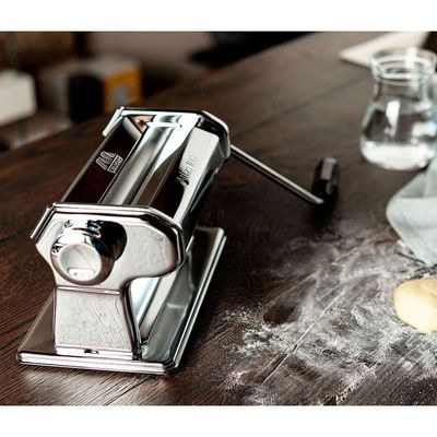 Máquina para Macarrão Marcato Atlas 180 Roller em Aço Cromado Cromado