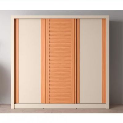 Guarda-Roupa Casal Bartira Village com 3 Portas 4 Gavetas e 243,1cm Areia