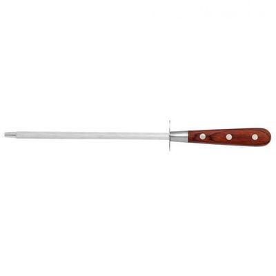 Conjunto de Faca Fracalanza Hanzo Wood em Aço Inox 2 Peças Inox com Marrom