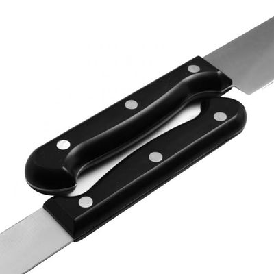 Conjunto de Facas Tramontina Ultracorte 4 Peças Preto com Inox