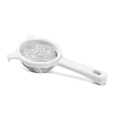 Peneira Brinox Top Pratic com Cabo ABS Inox Branco