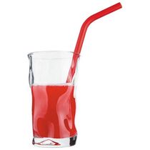 Conjunto de Canudo com Escova Euro Home Silicone - 2 Peças