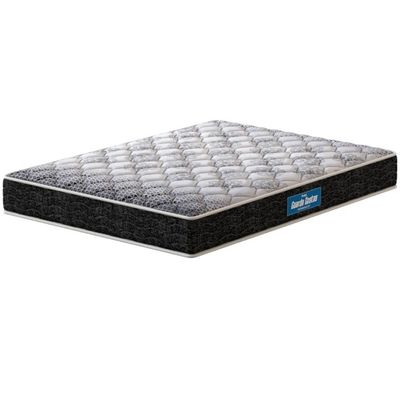 Colchão King Size Probel Guarda Costas Promiddle Espuma D28 22x193x203cm Branco com Preto