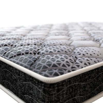 Colchão de Casal Probel Guarda Costas Espuma D23 14x138x188cm Branco com Preto