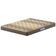Colchão de Casal Guarda Costas Espuma D28 14x138x188cm Probel Bege com Marrom