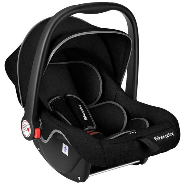 Bebê Conforto BB166 0 a 13kg Fisher-Price Preto com Cinza