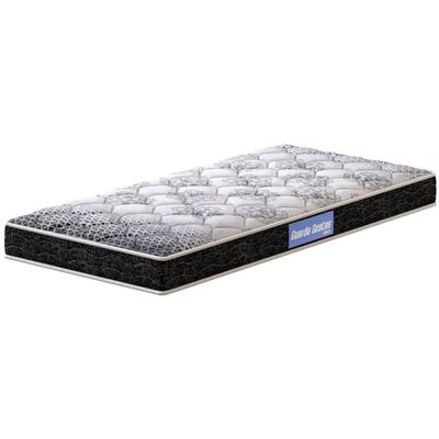 Colchão de Solteiro Probel Guarda Costas Espuma D23 14x88x188cm Branco e Preto