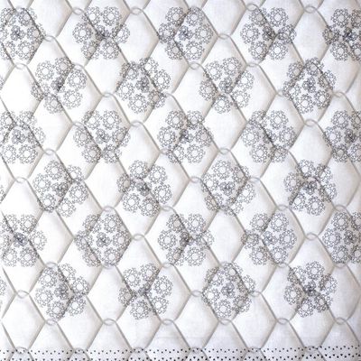 Colchão de Solteiro Probel Guarda Costas Espuma D23 14x88x188cm Branco e Preto