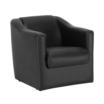 Poltrona Matrix Tyda em Courino Preto