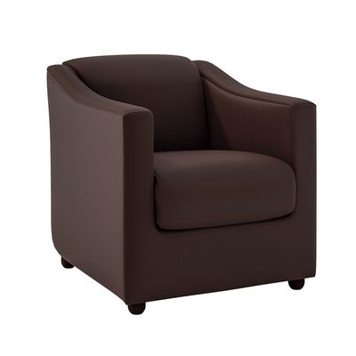 Poltrona Matrix Tyda em Courino Marrom
