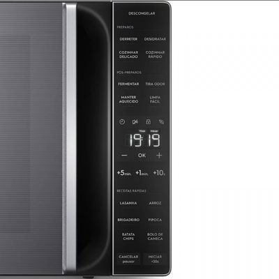 Forno de Micro-ondas Efficient ME36S Funções Fermentar e Manter Aquecido 36 L Electrolux Prata / 220V