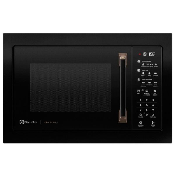 Micro-ondas de Embutir Pro Series 34 Litros Electrolux Preto / 110V