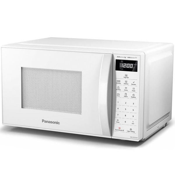 Forno Micro-ondas NN-ST25LWRU Desodorizador 21 Litros Panasonic Branco / 220V