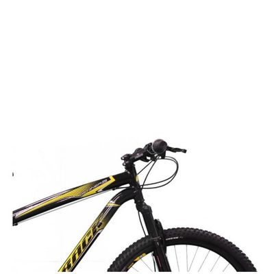 Bicicleta Aro 29 Track e Bikes TB Niner P com Suspensão Dianteira, Freio a Disco e 21 Marchas Preto