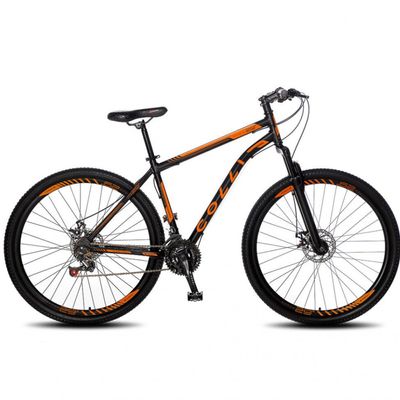 Bicicleta Colli Bike Aro 29 com Freio a Disco e 21 Marchas Preto