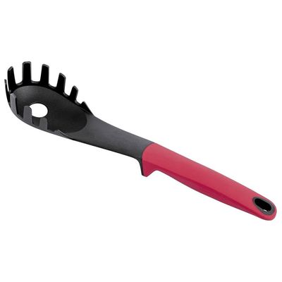 Conjunto de Utensílios para Cozinha Euro Home em Nylon 7 Peças Vermelho