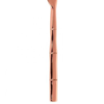 Conjunto de Espátulas Fracalanza Steel Wood em Aço Inox Cobre 6 Peças Cobre