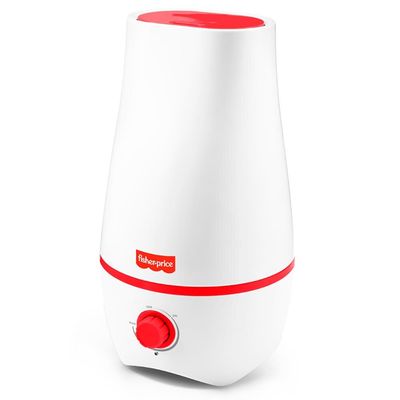 Umidificador Multikids Baby Fisher HC055 2,2L Branco com Vermelho / Bivolt