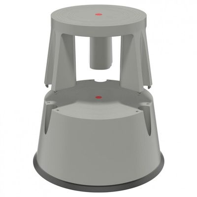 Escada Móvel com Rodízios FlashLimp Cinza