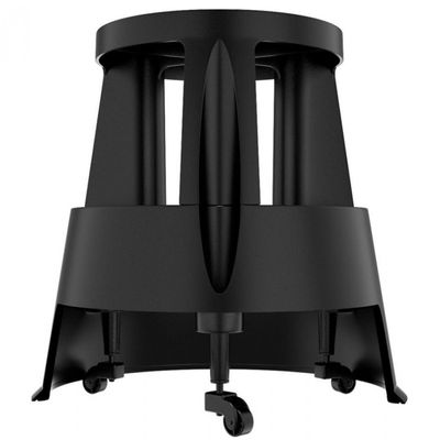 Escada Móvel com Rodízios FlashLimp Preto