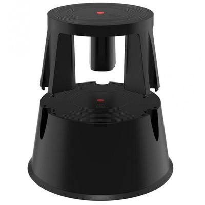 Escada Móvel com Rodízios FlashLimp Preto