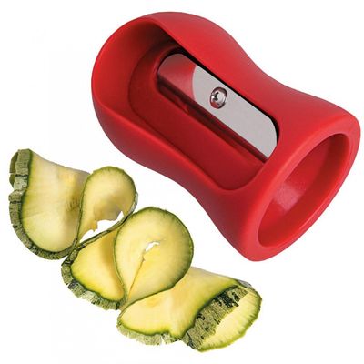 Ralador Apontador Espiral Aço Inox Euro Home Vermelho Vermelho