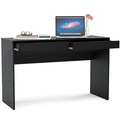 Mesa para Computador ou Escritório Lindóia com 2 Gavetas Politorno Preto