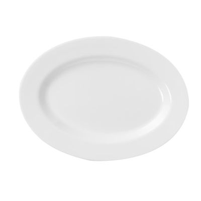 Travessa Oval Rasa Haus Concept Pasta - 20 x 14,3cm Branco