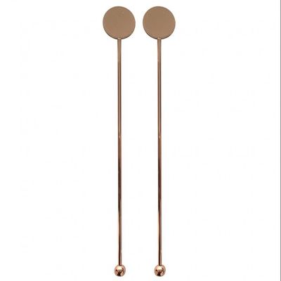 Conjunto de Misturador para Drinks Fracalanza 26282 em Aço Inox 2 Peças Cobre