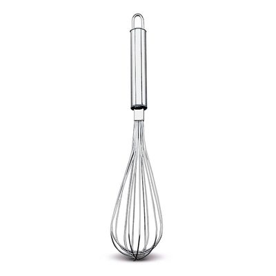 Batedor Profissional Brinox Top Pratic em Aço Inox 36 cm Inox