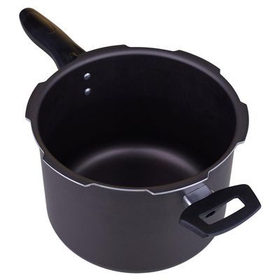 Panela de Pressão 4.5L Antiaderente Fechamento Externo Oliveira Grafite