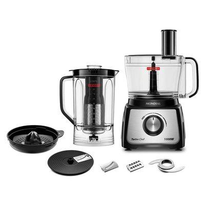 Multiprocessador Turbo Chef 7 em 1 Mondial MPN-01-BE Preto 127V 127V