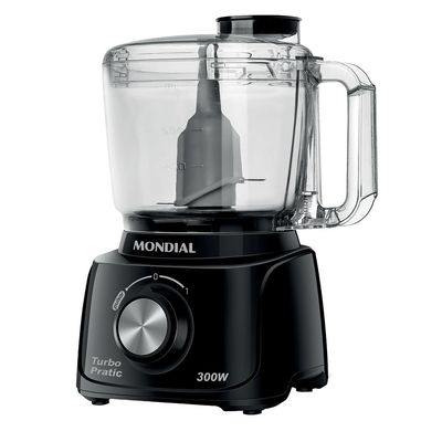 Mini Processador Mondial Turbo Pratic MP16 Preto 127V 127V