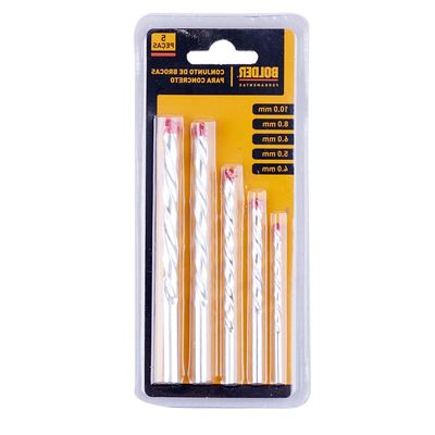 Conjunto 5 Brocas para Concreto Bolder